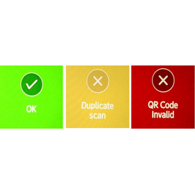 Event registration solution utilizing smartphones and QR codes.