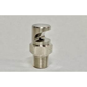 "Water film and strong impact cleaning" fan-shaped spray nozzle